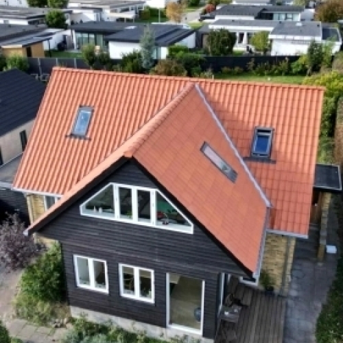 Nyt tag på privat hus