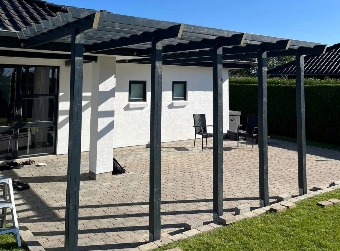 Overdækket terrasse